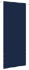 vidaXL Tela de varanda 100x240 cm tecido oxford azul