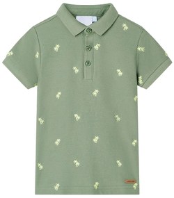 Polo para criança caqui 104