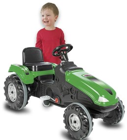 Tractor a pedais para crianças Big Wheel Verde