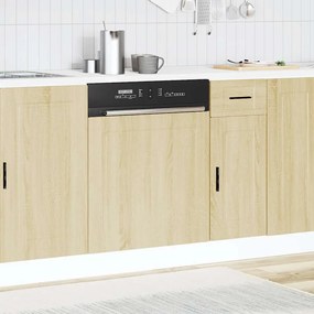 Painel máquina lavar louça Porto carvalho sonoma 60x1,5x67 cm