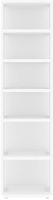 Sapateiras 2 pcs 27,5x27x102 cm derivados de madeira branco