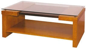 Mesa de centro 1464 (110x60cm | Personalizavel) - Carvalho Natural