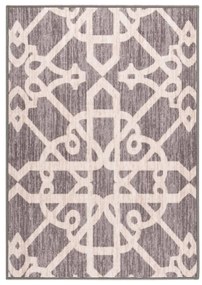 vidaXL Tapete/passadeira 80x150 cm castanho