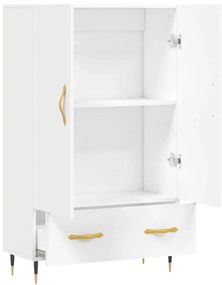 Aparador alto 69,5x31x115 cm derivados de madeira branco