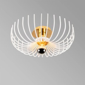 Candeeiro de Teto Aspendos – Branco – 36 cm