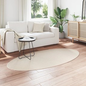 Tapete 'HUARTE'Bege 100x200 cm Oval