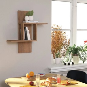 Prateleira de Parede Mill – Carvalho Sonoma – 64x70x20 cm