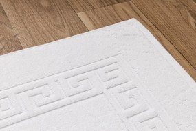 50x70 cm tapete de banho para hotéis, spas, 100% algodão fio convencional duplo torcido: 1 tapete 50x70 cm