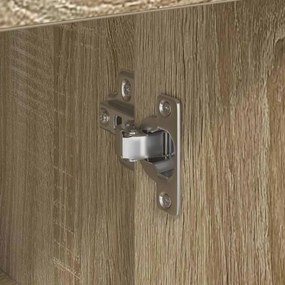 Armário de Armazenamento Carvalho Sonoma Carvalho Sonoma MDF Médio