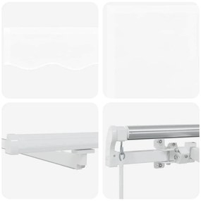 Toldo with Manual Branco 600 × 350 cm Branco