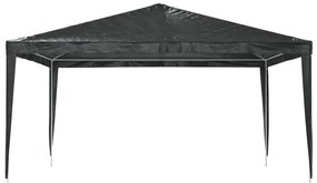 Tenda para festas 4x4 m 90 g/m² antracite