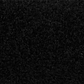 Tapetes de escadas 30 pcs 65x21x4 cm preto