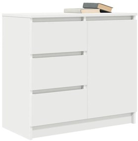 Aparador c/ gaveta 71x35x65 cm derivados de madeira branco