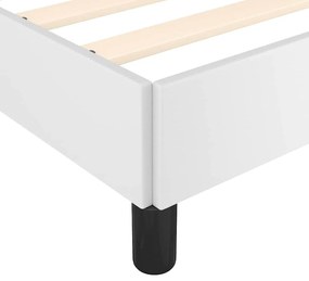Estrutura de cama c/ cabeceira sem colchão 120x200 cm branco