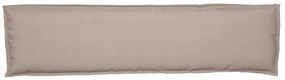 almofadas de palete para banco 2 pcs taupe 150x40x8 cm tecido oxford