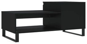 Mesa de centro 100x50x45 cm derivados de madeira preto