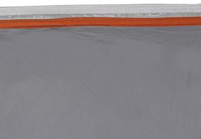 Lona Resistente à Água Cinza e Laranja 350 x 240 cm