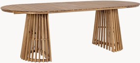 Mesa de jardim em madeira de acácia Rodano, 220 x 100 cm