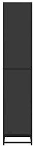 Estante 40x35x170,5 cm contraplacado preto