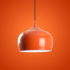 Candeeiro de Teto Patine – Laranja – Ø28 h:29 cm