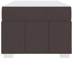 Estrutura da Cama Castanho escuro 90 x 190 cm tecido