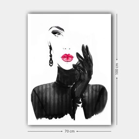 **** Pintura Decorativa em Tela 460140547_70100 – Multicolor – 70 x 10