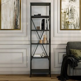Estante Suadiye – Antracite – 50x180x30 cm