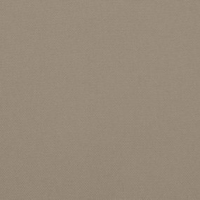 Almofadões p/ cadeiras de jardim 4 pcs oxford cinza-acastanhado