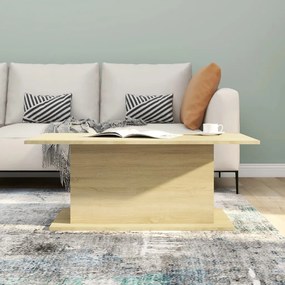 Mesa de centro 102x55,5x40 cm derivados madeira carvalho sonoma
