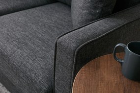 Sofá de 1 Lugar Eva – Antracite – 85x82x90 cm
