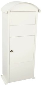 Caixa de correio e encomendas Victorian branco