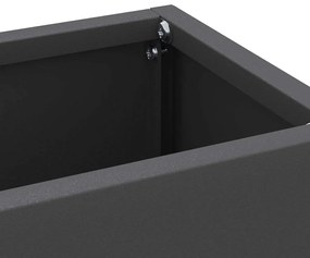 Suporte para Guarda-Chuva Preto 28x12x41 cm em Aço
