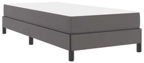 Cama Outros Cinzeto 100 x 200 cm Couro sintético