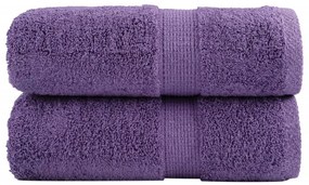 Toalhas de mãos premium SOLUND 2 pcs 30x30 cm 600 g/m2 roxo