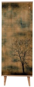 Sapateira Filinta – Carvalho Sonoma – 50 cm x 135 cm x 38 cm