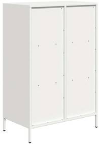 Móvel alto 68x39x103,5 cm aço branco