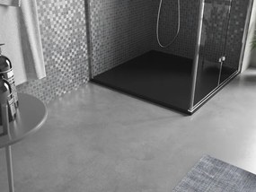 Mexen Amon base de duche quadrada SMC 100 x 100 cm, preta - 4F701010