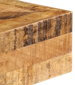 Mesa consola madeira de mangueira maciça 80x40x75 cm