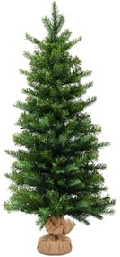 Árvore de Natal artificial de 90 cm com 50 luzes LED e temporizador 363 ramos Base estável  Verde