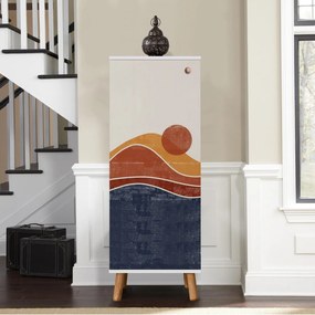 Sapateira Vegas – Branco – 50x135x38 cm