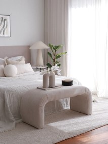 Pouffe Nu – Branco – 106x45x46 cm