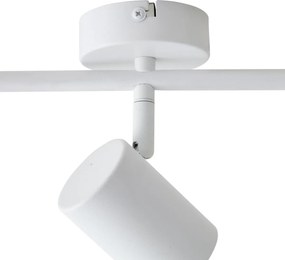 Foco de Teto Moderno Branco Ajustável 3 Luzes - Jeana