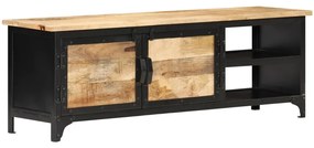 Móvel de TV 120x30x40 cm madeira de mangueira maciça