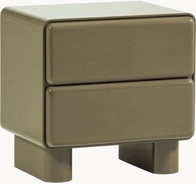 Mesa de cabeceira com gavetas Lustra