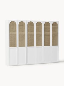 Roupeiro modular com portas articuladas Jeanne, L 300 cm, vários tamanhos