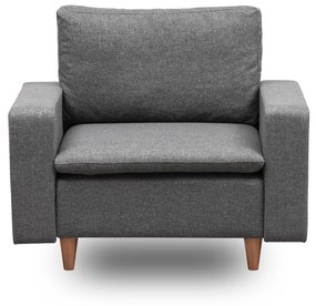 Cadeira Wing Lungo – Cinza Escuro – 105 cm