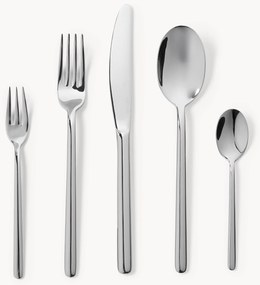 Conjunto de talheres polidos Loretta, vários tamanhos