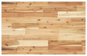 vidaXL Tampo p/ móvel de WC 120x50x4cm acácia maciça acabamento a óleo