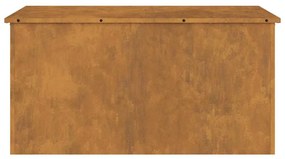 Caixa de Armazenamento Externa Castanho 100 x 50.5 x 50 cm