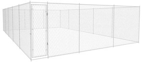 Canil de exterior em aço galvanizado 950x570x185 cm